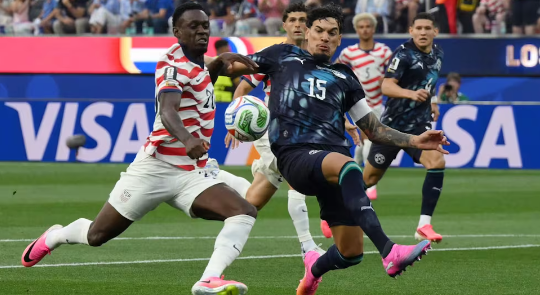 Estados Unidos aplastó a Paraguay y arrancó el Mundial con una goleada