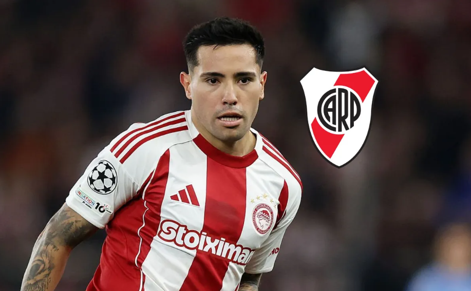 Francisco Ortega es nuevo refuerzo de River: llegó a un acuerdo con Olympiacos