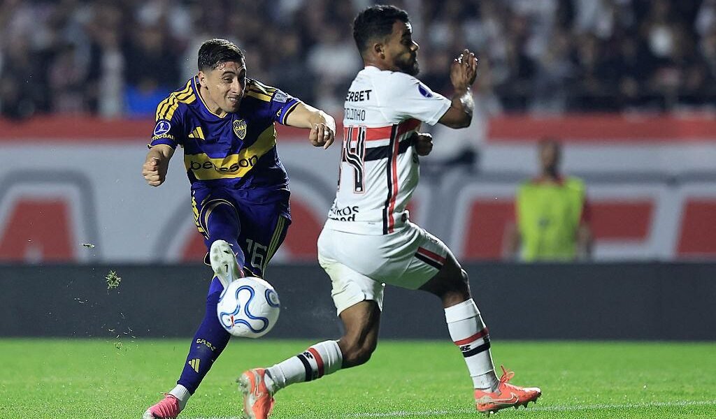 Boca aguantó en el Morumbí y se metió en las semifinales de la Sudamericana