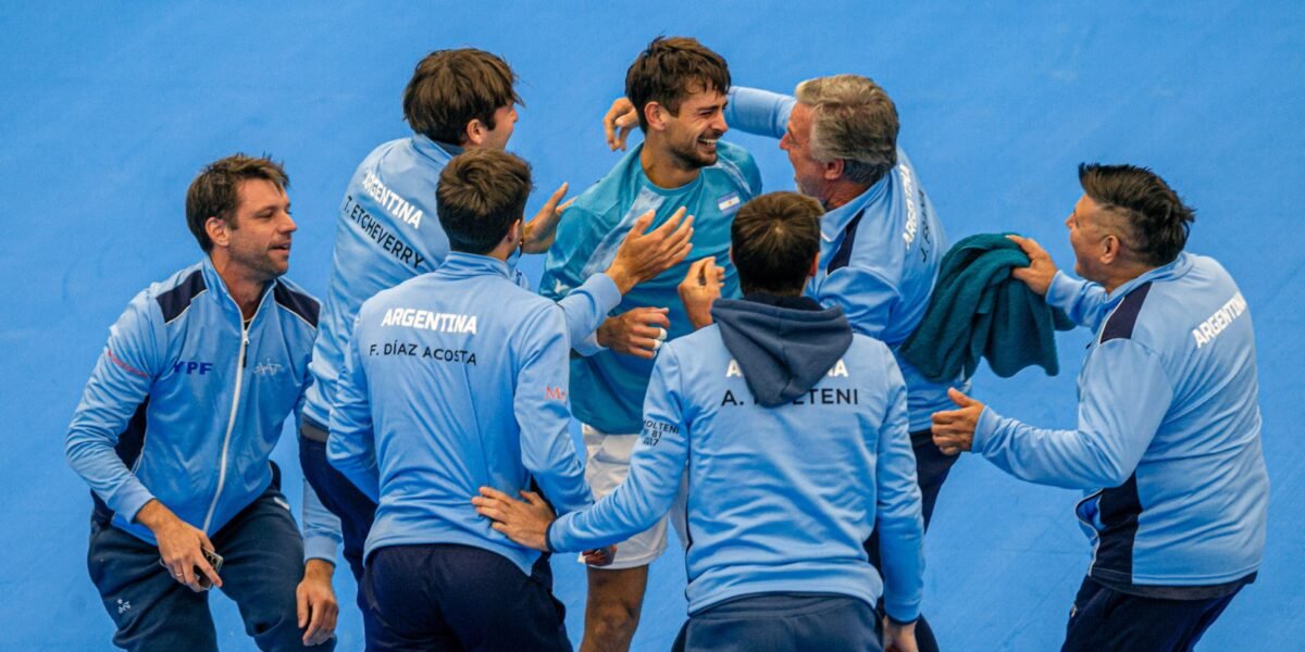 Argentina venció a Turquía y se metió en los Qualifiers 2027 de la Copa Davis